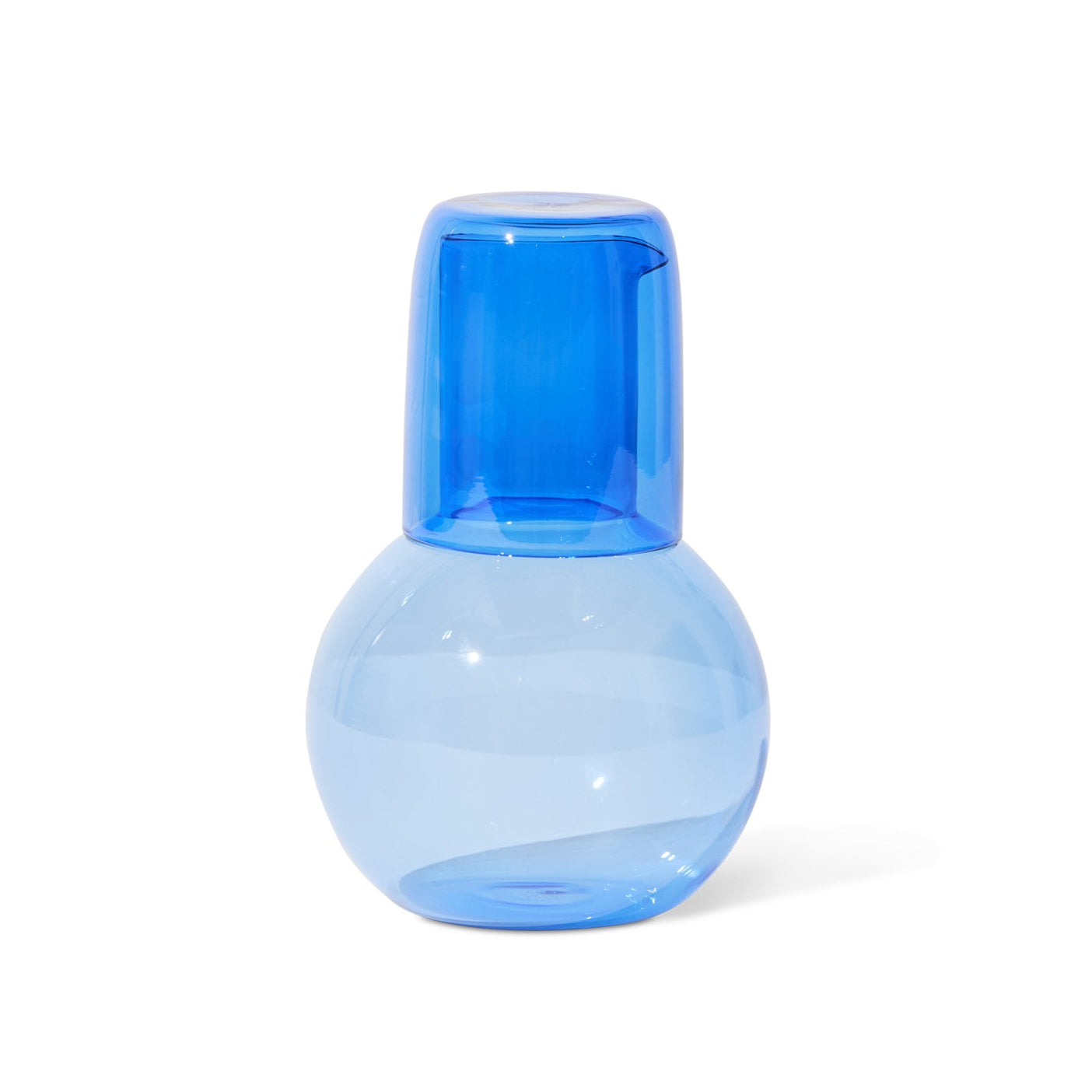 Belly Carafe & Cup Set, Blue Eleish Van Breems Home