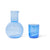 Belly Carafe & Cup Set, Blue Eleish Van Breems Home