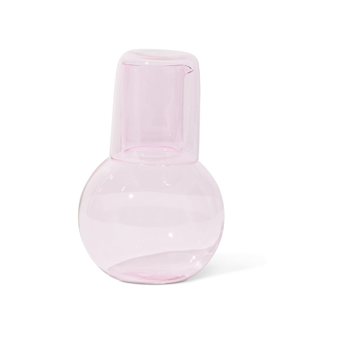 Belly Carafe & Cup Set, Pink Eleish Van Breems Home