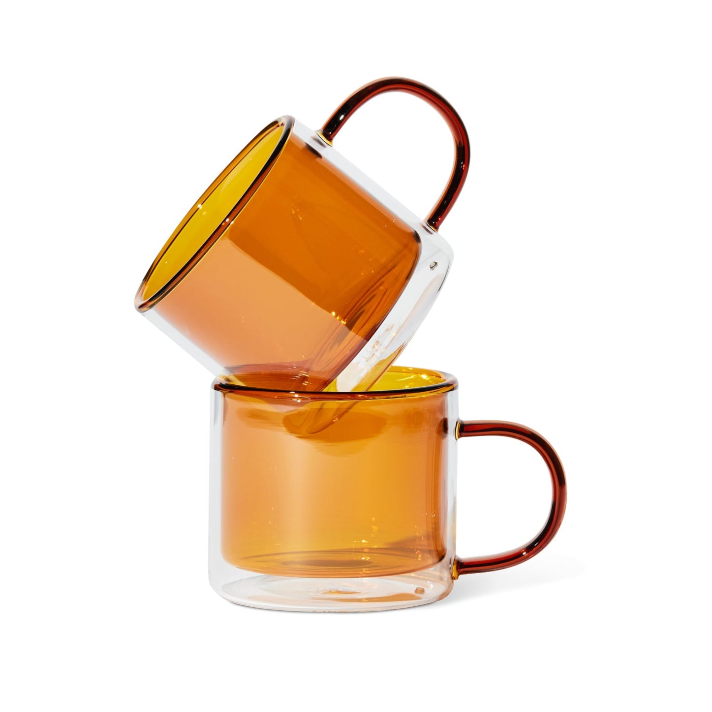 Shorty Espresso Cups, Set of 2, Amber Eleish Van Breems Home
