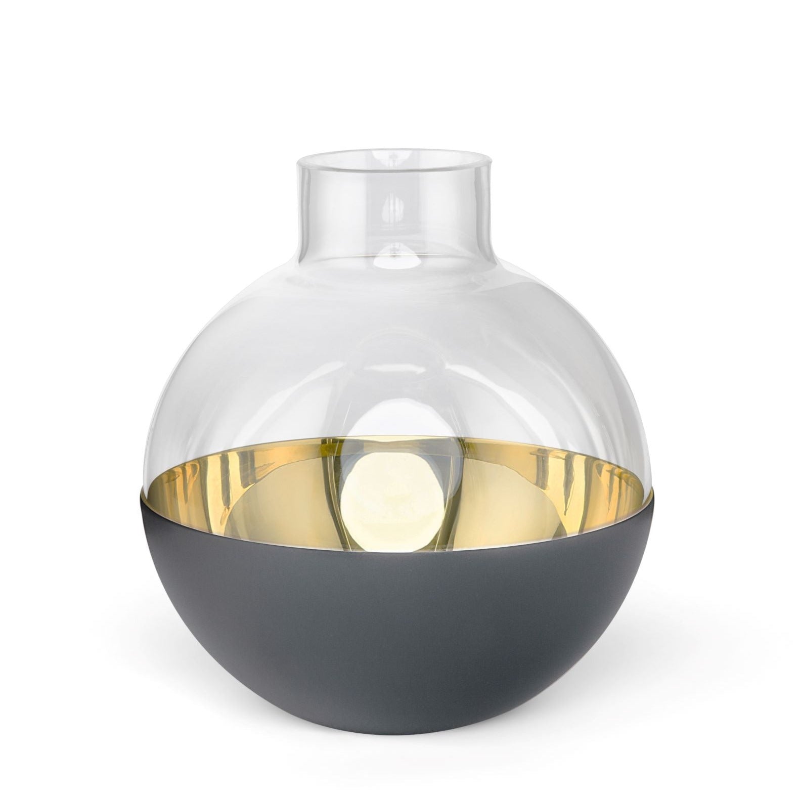 Pomme Vase, Dark Grey, Medium Eleish Van Breems Home