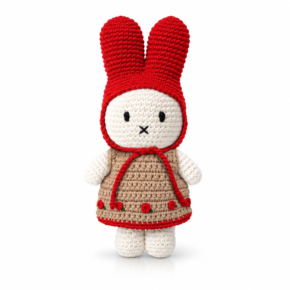 Miffy in Her Roses and Red Hat Dress Eleish Van Breems Home