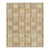 Scandinavian Geometric Rug In Blue, Beige-brown & Cream Rug 8'2" X 9'8" Eleish Van Breems Home