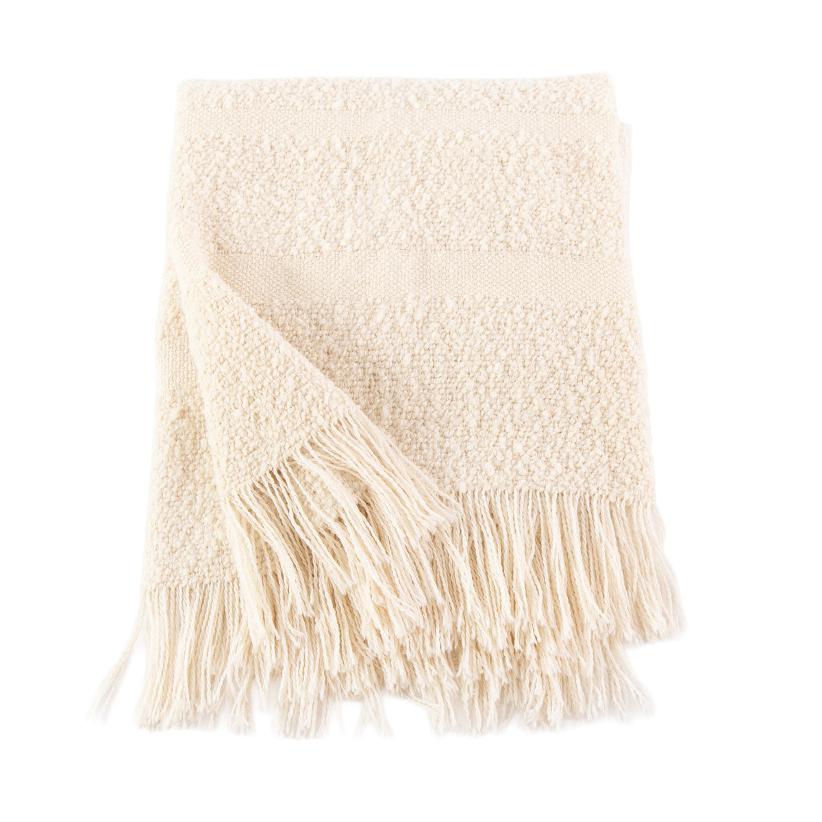 Savia Throw with Fringe Eleish Van Breems Home
