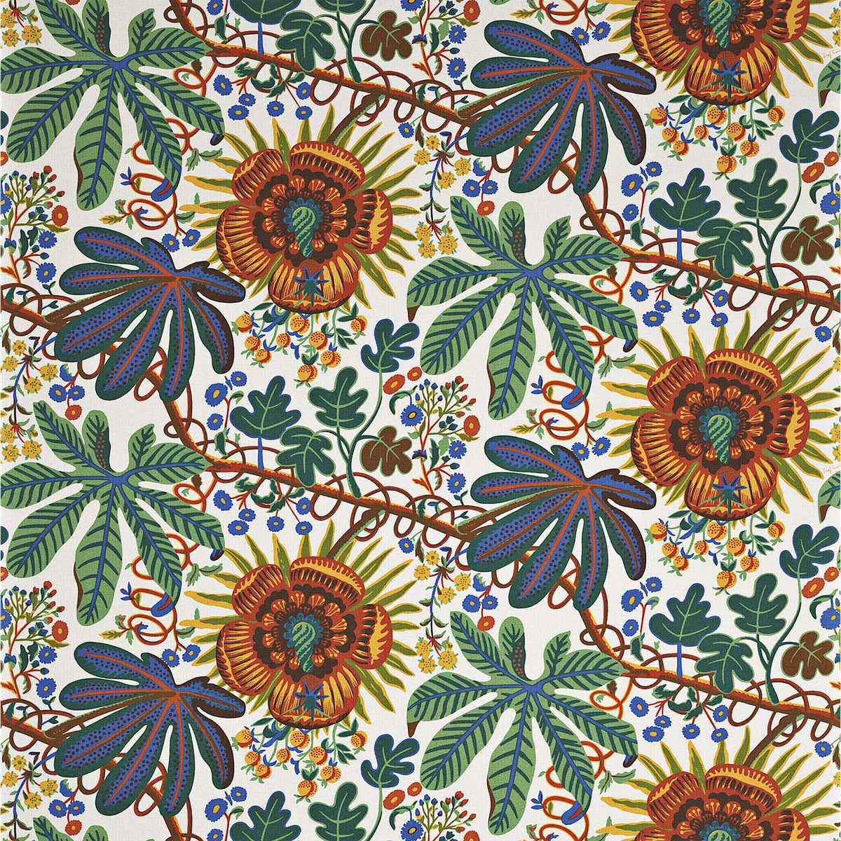 Bali Swivel Chair in Svenskt Tenn Aralia Eleish Van Breems Home