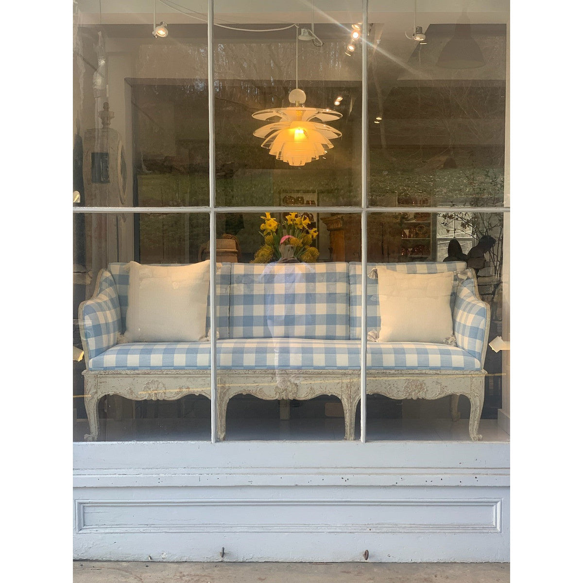 Swedish Gustavian Settee Circa 1790 Eleish Van Breems Home
