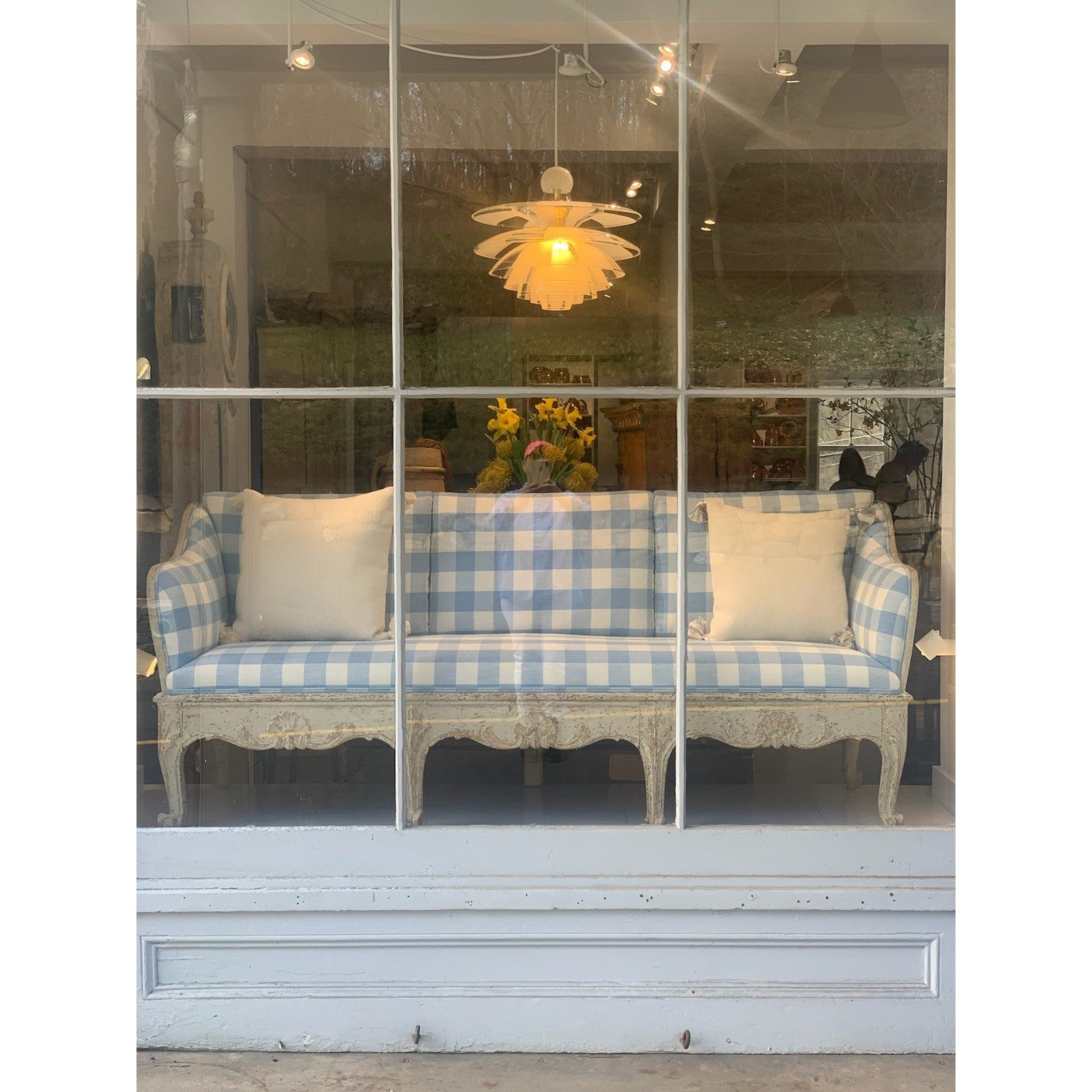 Swedish Gustavian Settee Circa 1790 Eleish Van Breems Home