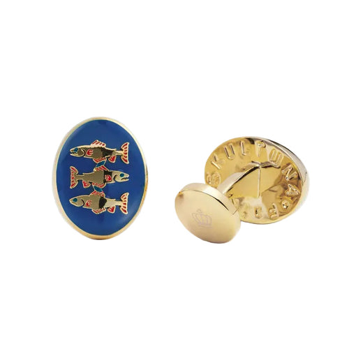 Klercker & Skultuna Cufflinks - Ångermanland