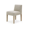Thibaut Armless Dining Chair in Textured Oyster