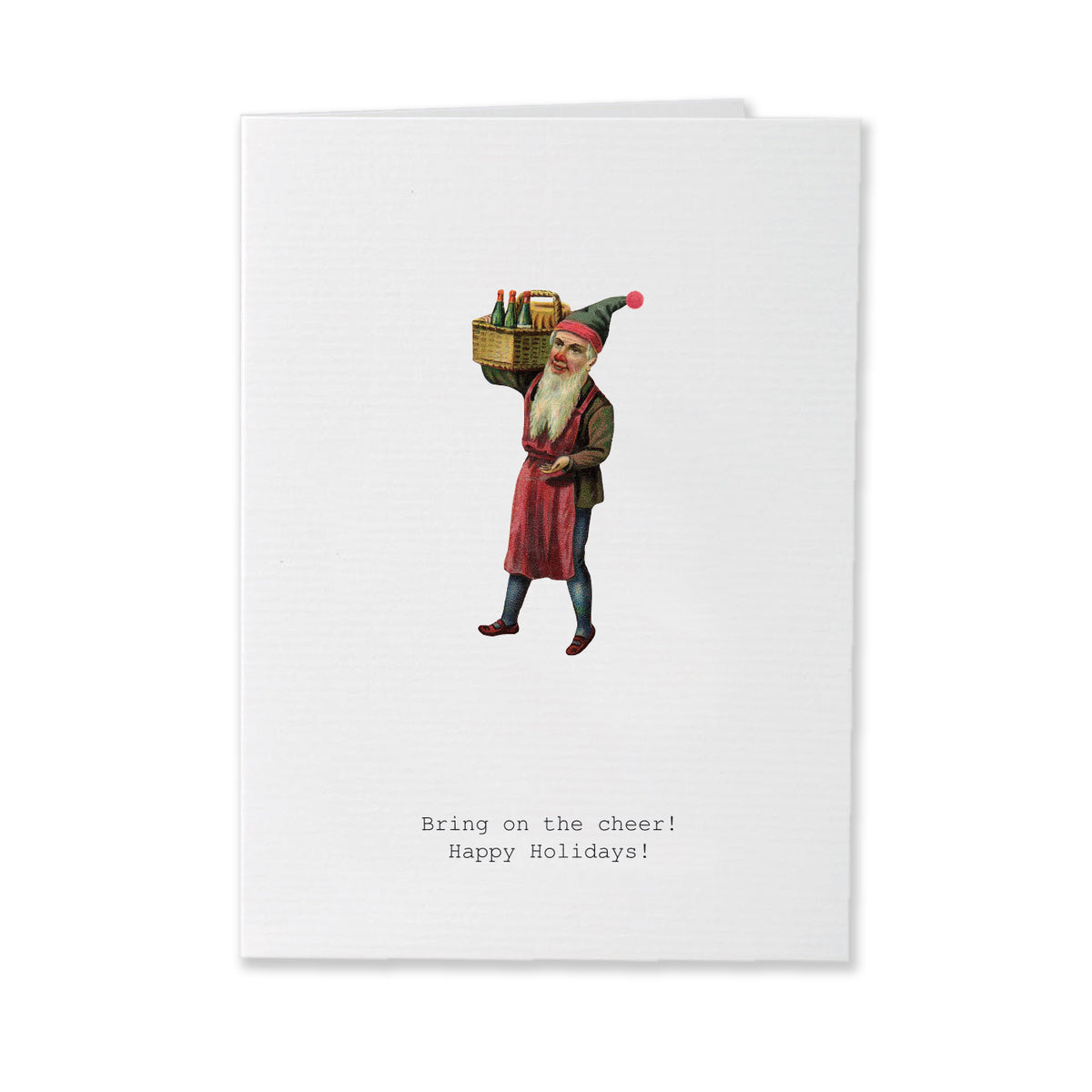 Gnome Cheer Greeting Card Eleish Van Breems Home