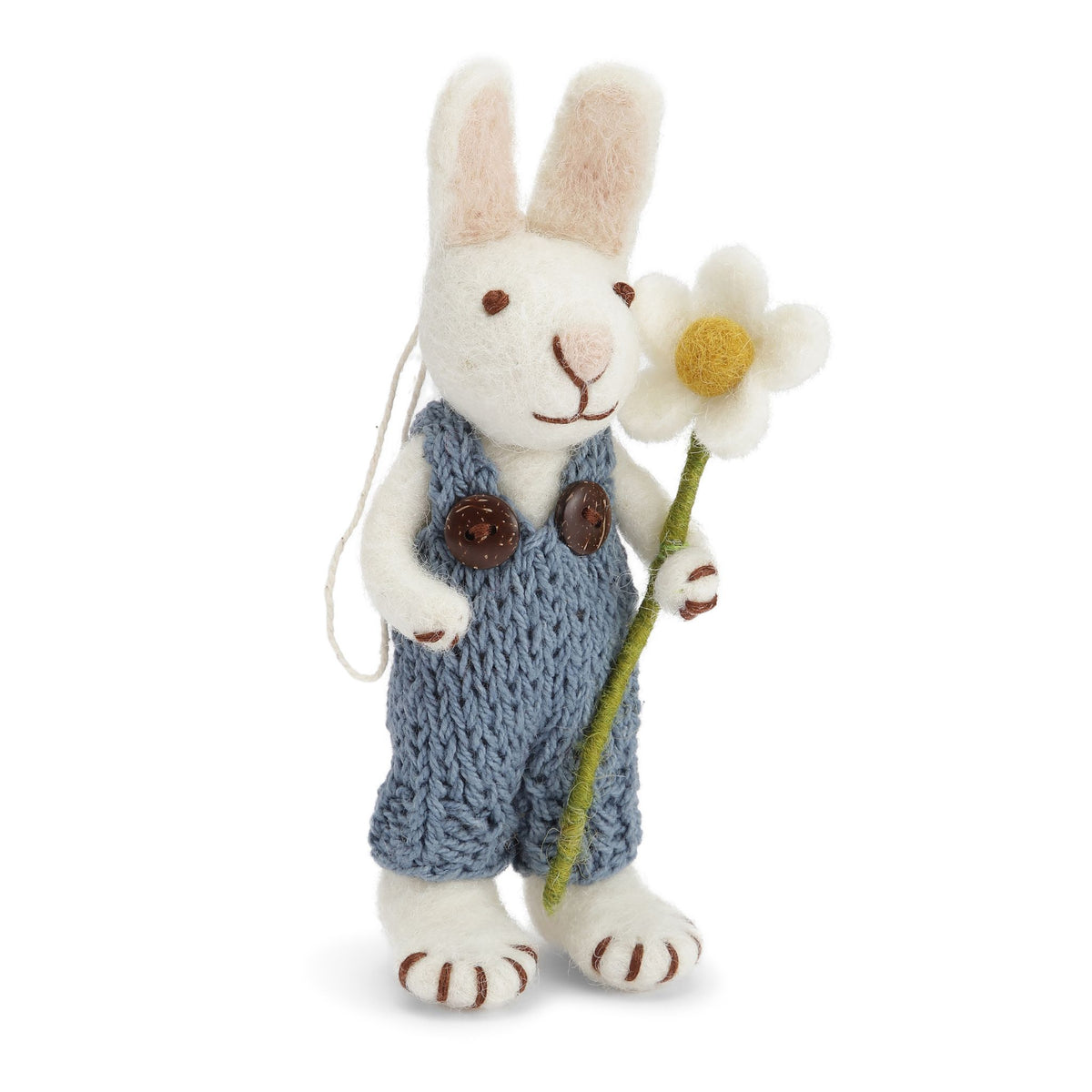 White Bunny W/Blue Pants &amp; Marguerite Eleish Van Breems Home