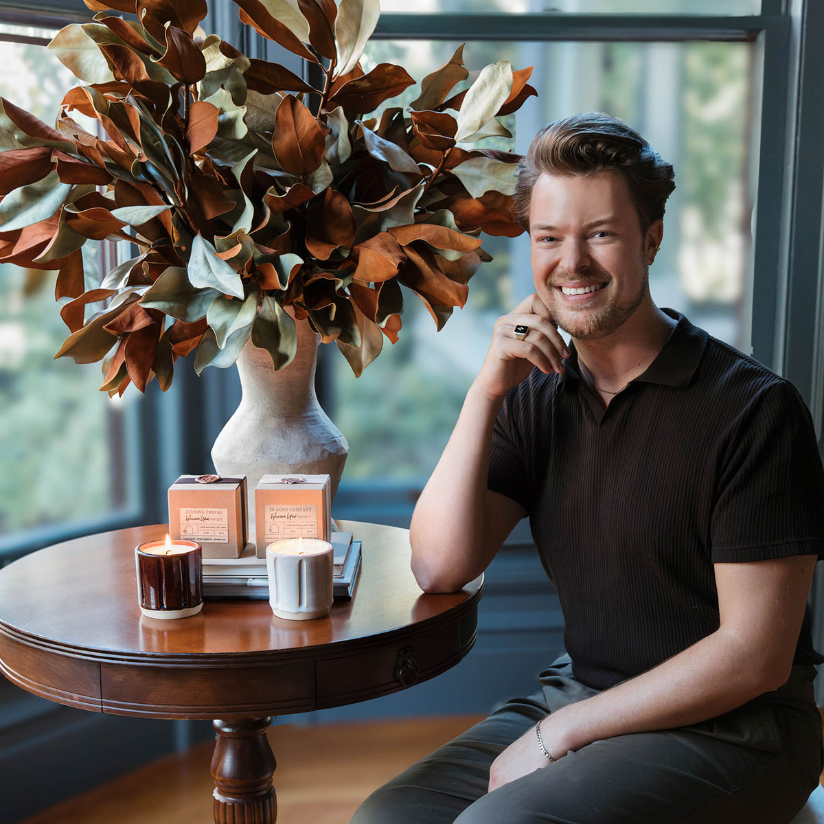 William Lyon Design Designs Exclusive Signature Candle Collection Eleish Van Breems Home