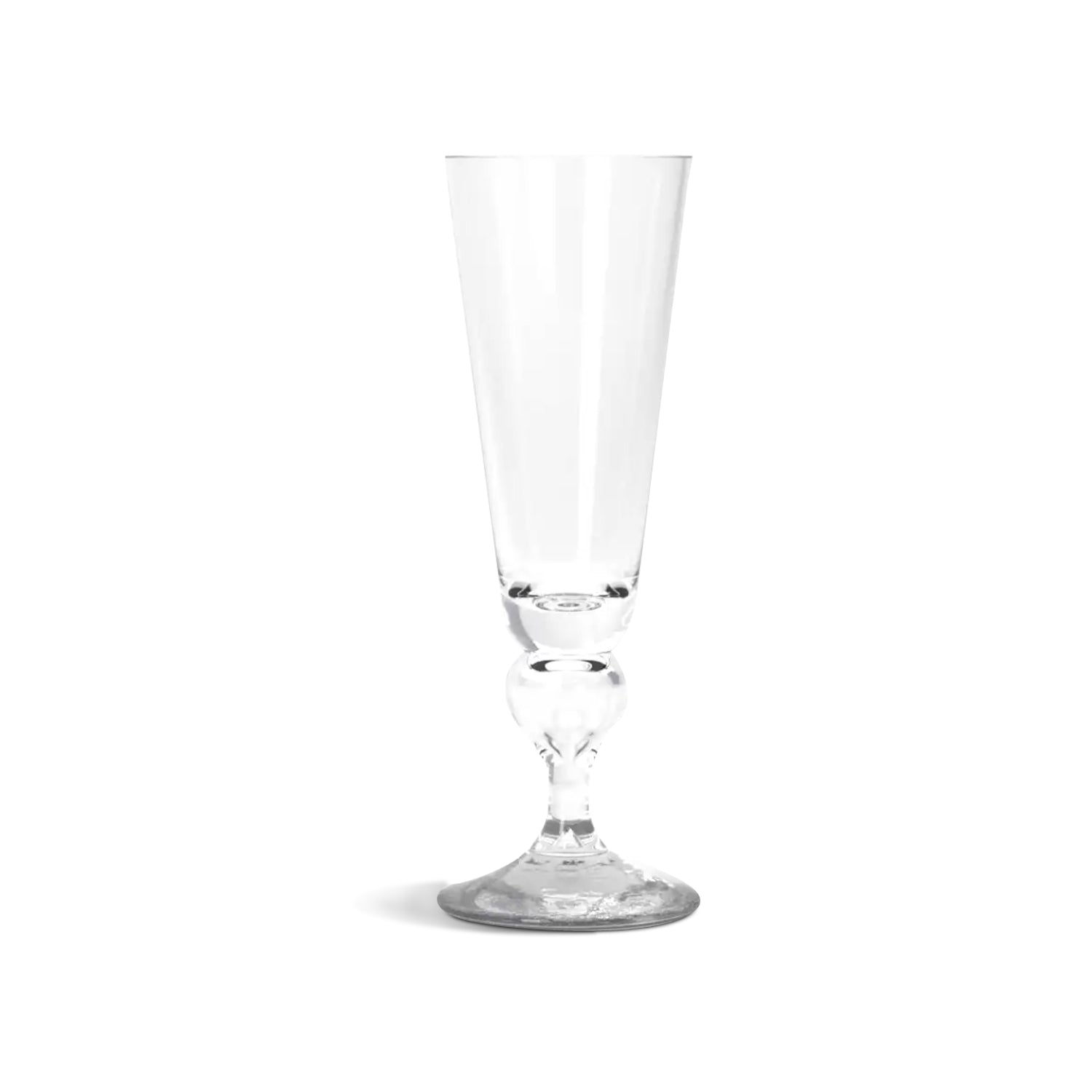 Antik Champagne Glass, Clear