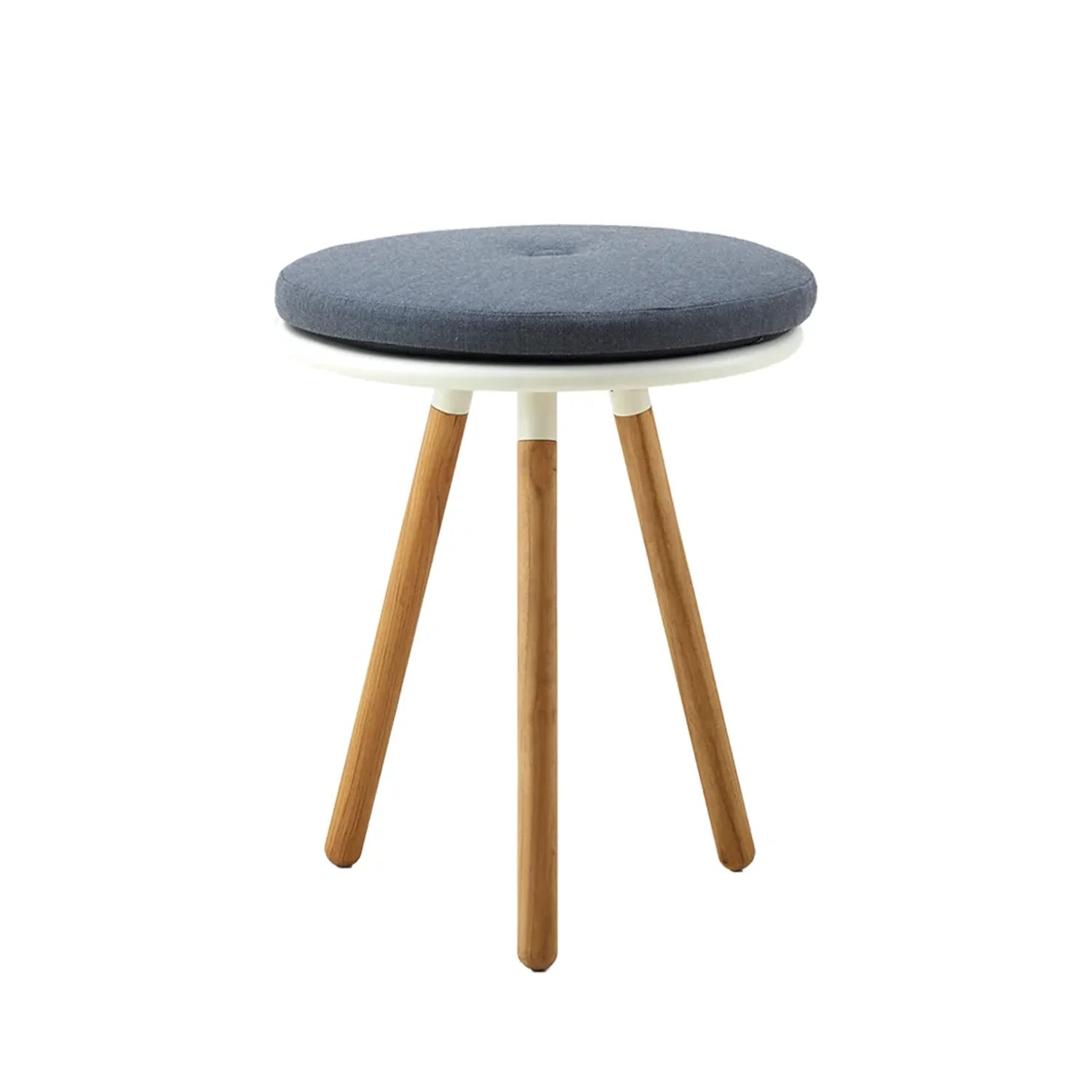 Area Table or Stool Teak/ White Eleish Van Breems Home