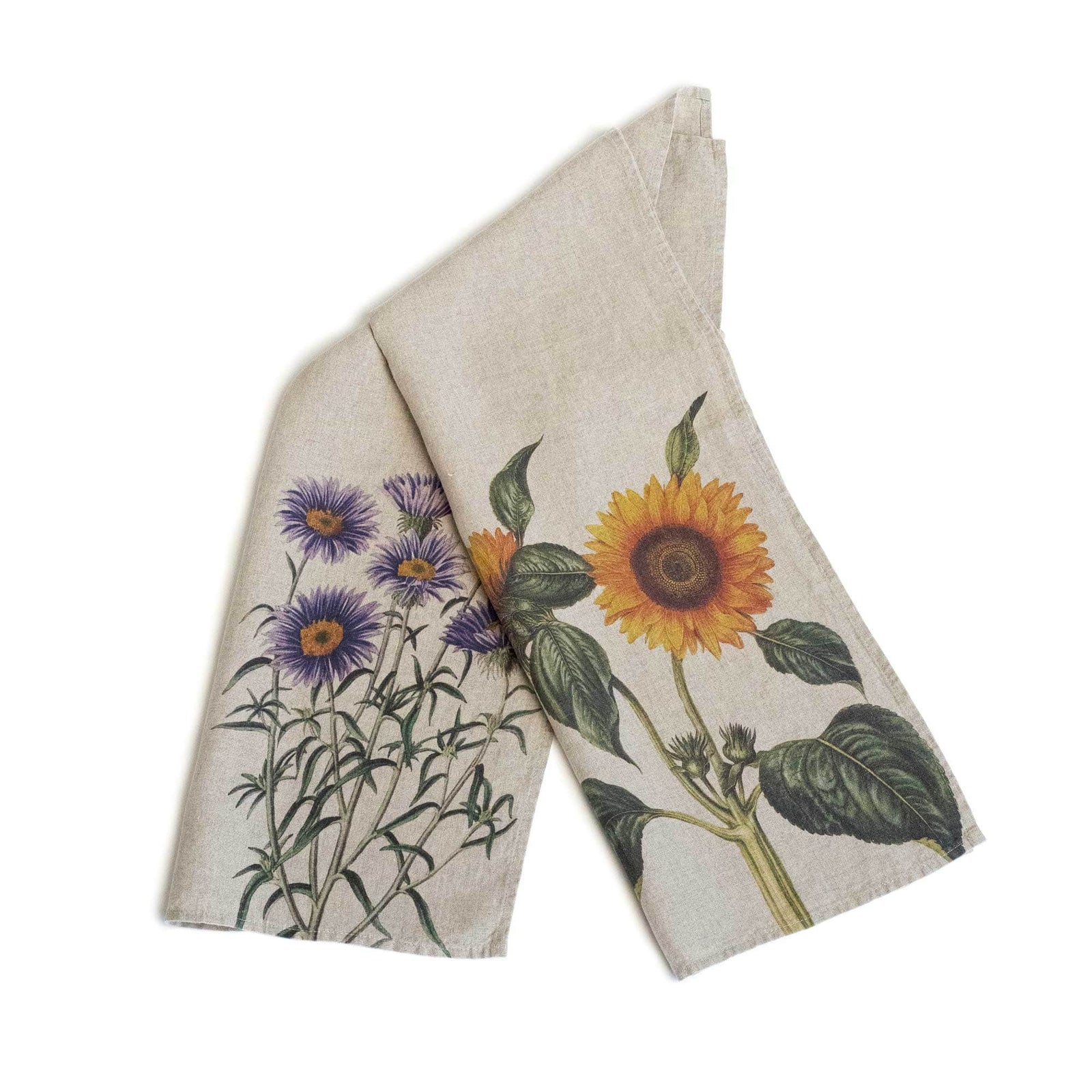 Printed Linen Tea Towels Eleish Van Breems Home
