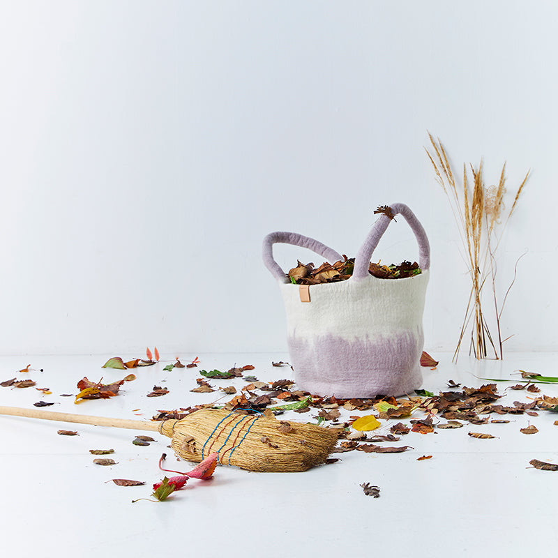 Wool Basket Eleish Van Breems Home