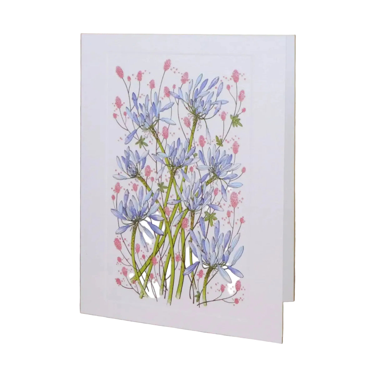 Summer Blue Greeting Card Eleish Van Breems Home