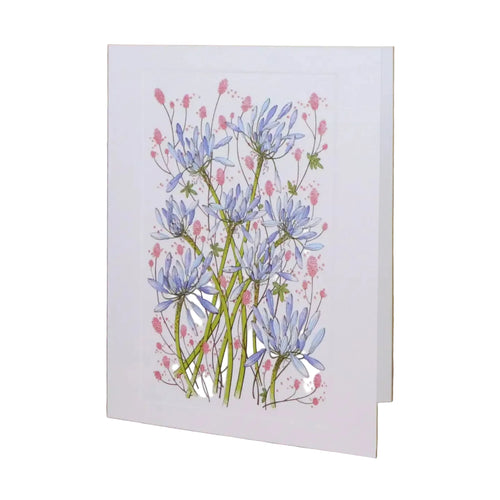 Summer Blue Greeting Card