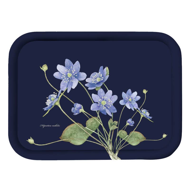 Anemone Birch Veneer Rectangular Serving Tray Eleish Van Breems Home