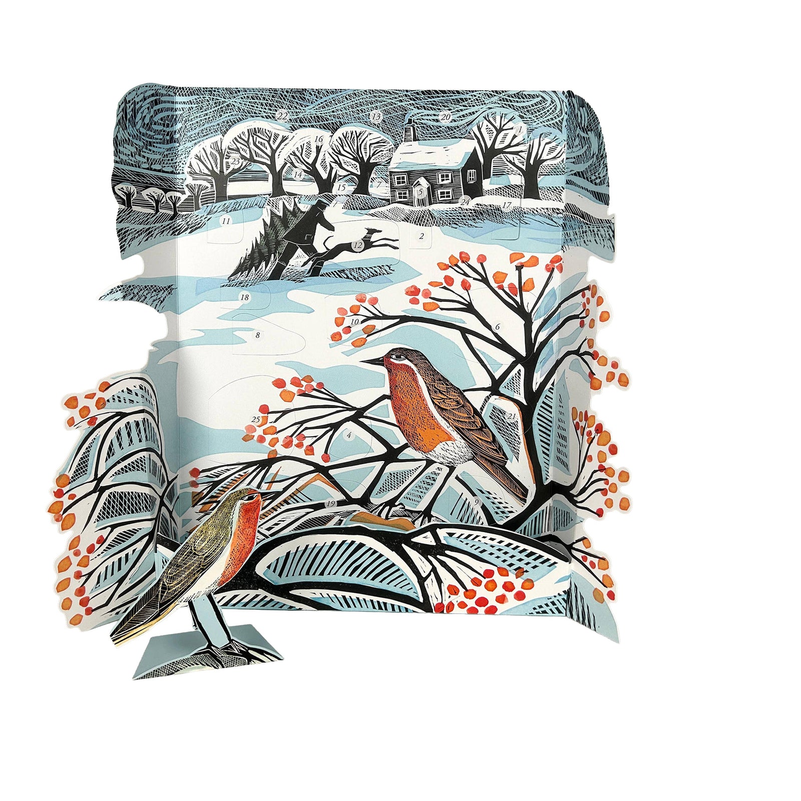 Bringing Home the Tree Advent Calendar - Angela Harding Eleish Van Breems Home