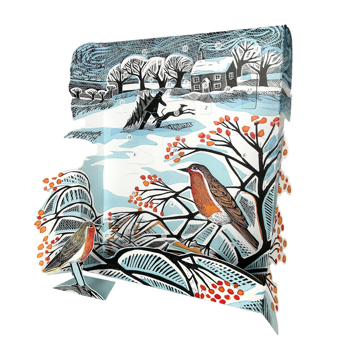 Bringing Home the Tree Advent Calendar - Angela Harding Eleish Van Breems Home