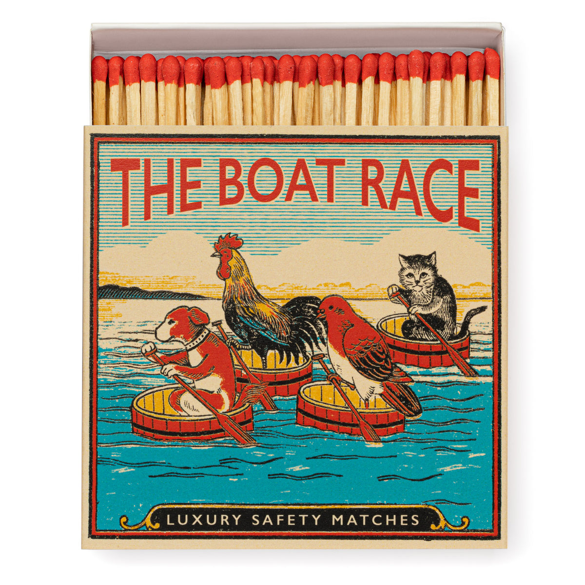 The Boat Race Square Box of Matches Eleish Van Breems Home