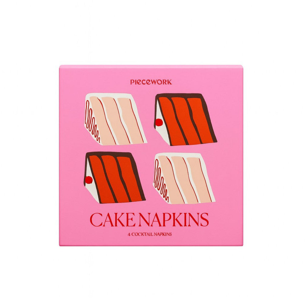 Cake Cocktail Napkins, Set of 4 Eleish Van Breems Home