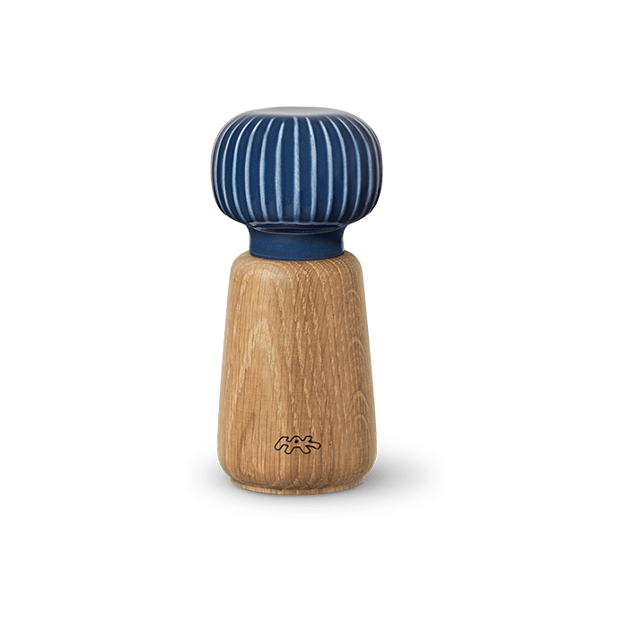 Kähler - Hammershøi - 5.7" Oak & Ceramic Spice Grinder Eleish Van Breems Home