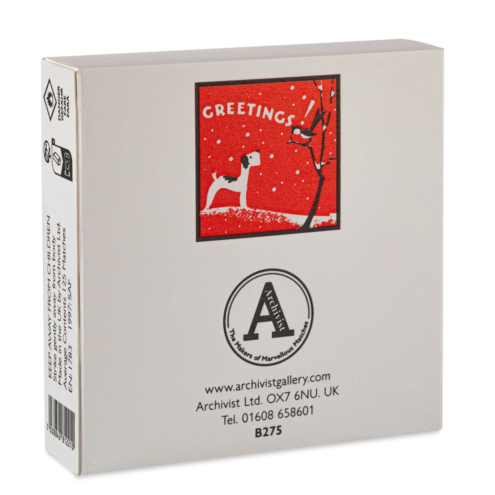 Winter Greetings! | Square - Christmas Safety Matches🎄 Eleish Van Breems Home