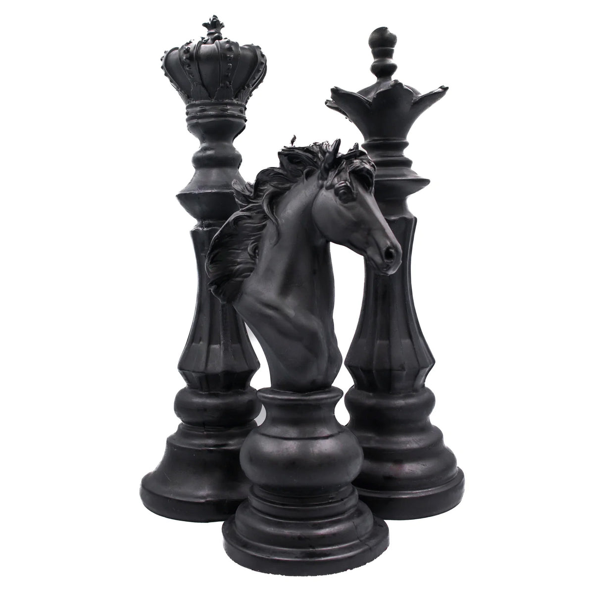 Queen Chess Piece Pillar Candle Eleish Van Breems Home