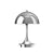 Panthella 160 Portable Lamp Chrome V3 Eleish Van Breems Home