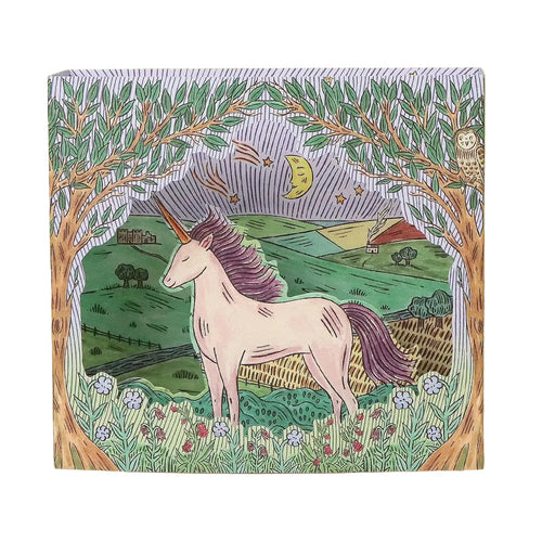 Twilight Unicorn Greeting Card