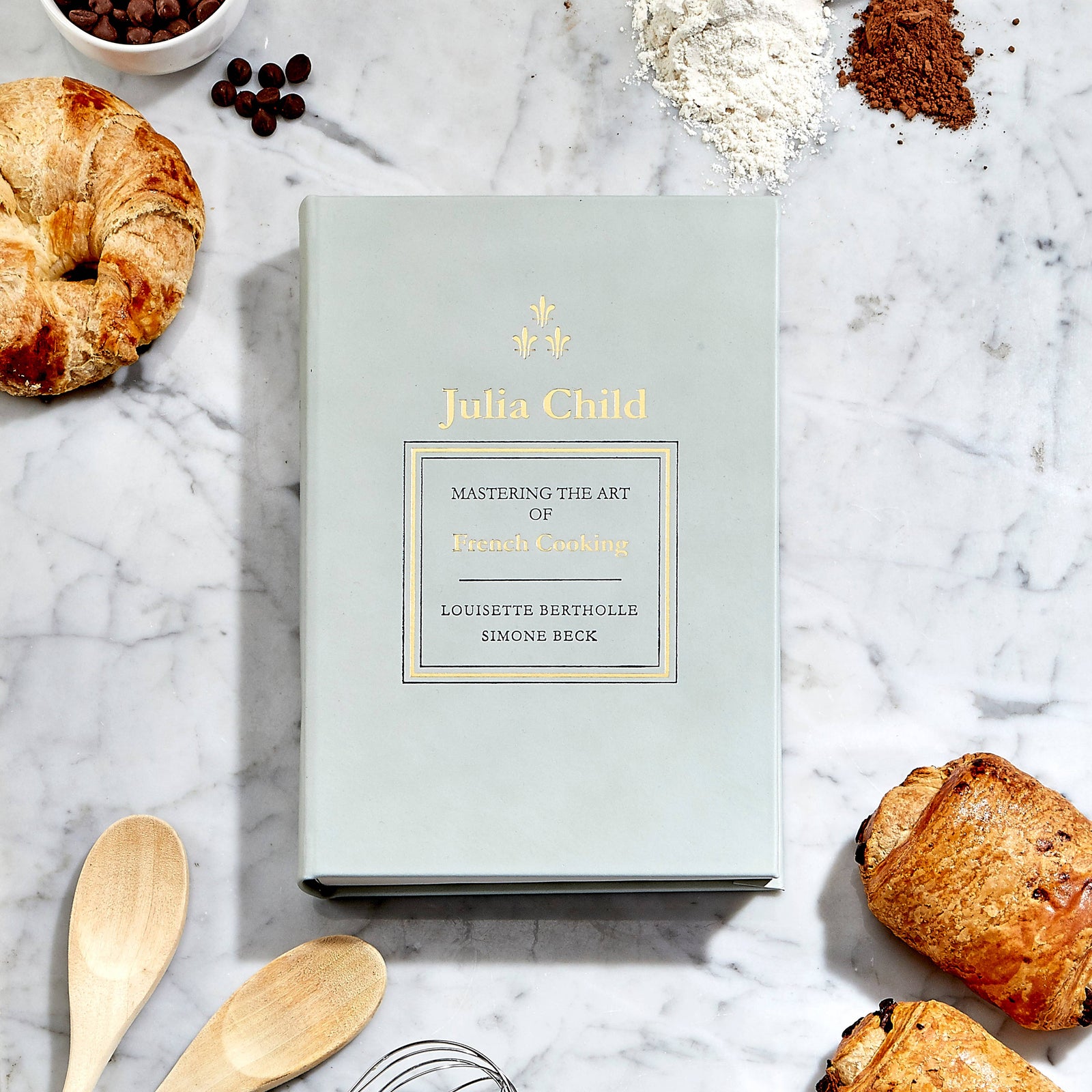 Julia Child Leather-Bound Eleish Van Breems Home
