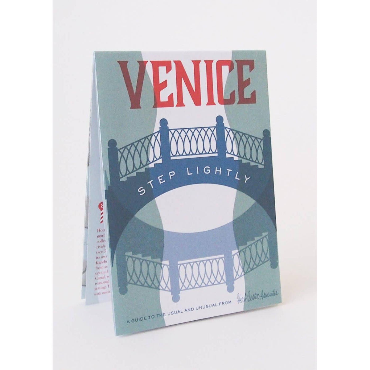 Herb Lester Associates - Venice: Step Lightly - Italy Travel Map & Cultural Guide Eleish Van Breems Home