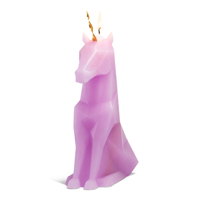 Pyropet Einar Unicorn Candle, Lilac