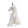 Pyropet Einar Unicorn Candle, White