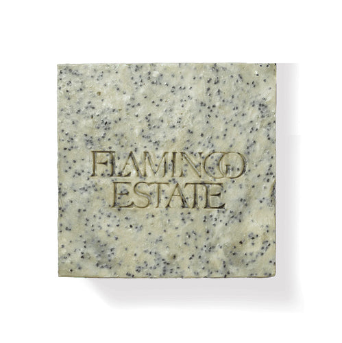 Flamingo Estate Exfoliating Peppermint Soap Brick 12 oz