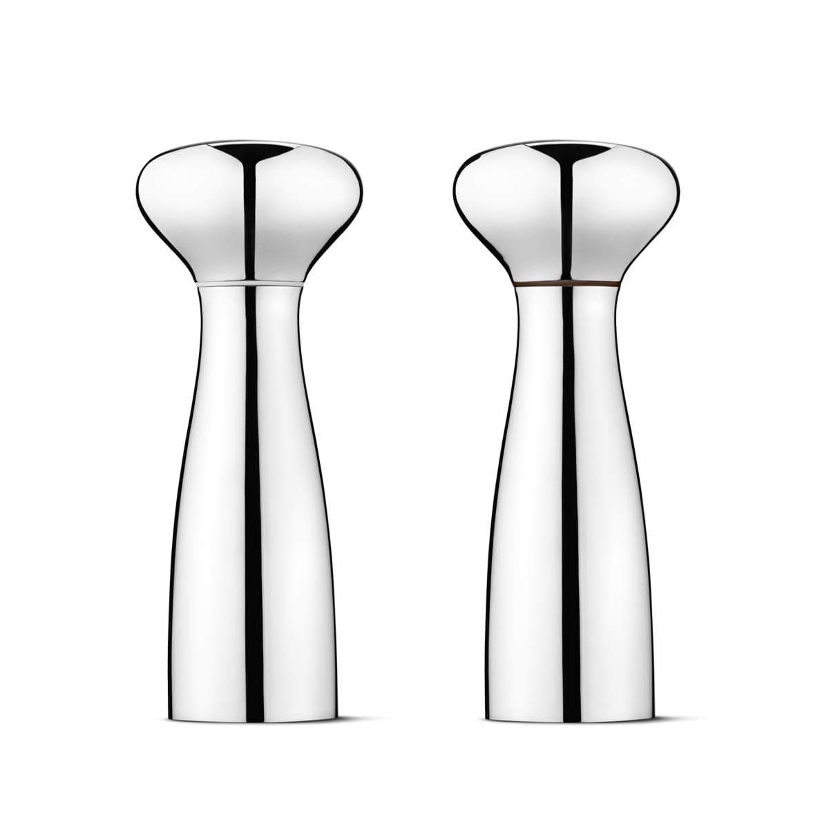 Georg Jensen Alfredo Stainless Steel Salt & Pepper Mill Set 