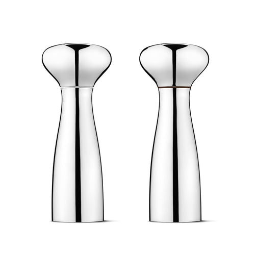 Georg Jensen Alfredo Stainless Steel Salt & Pepper Mill Set