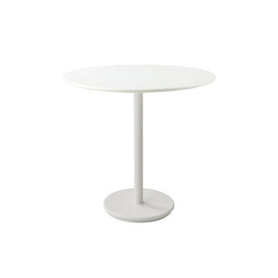 Go Café Pedestal Table in White