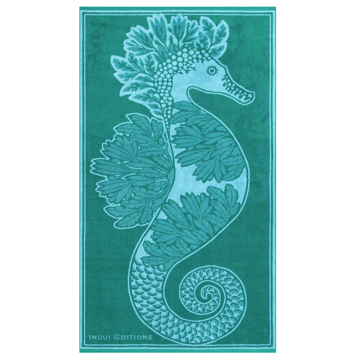 Inoui Editions Sea Horse Beach Towel