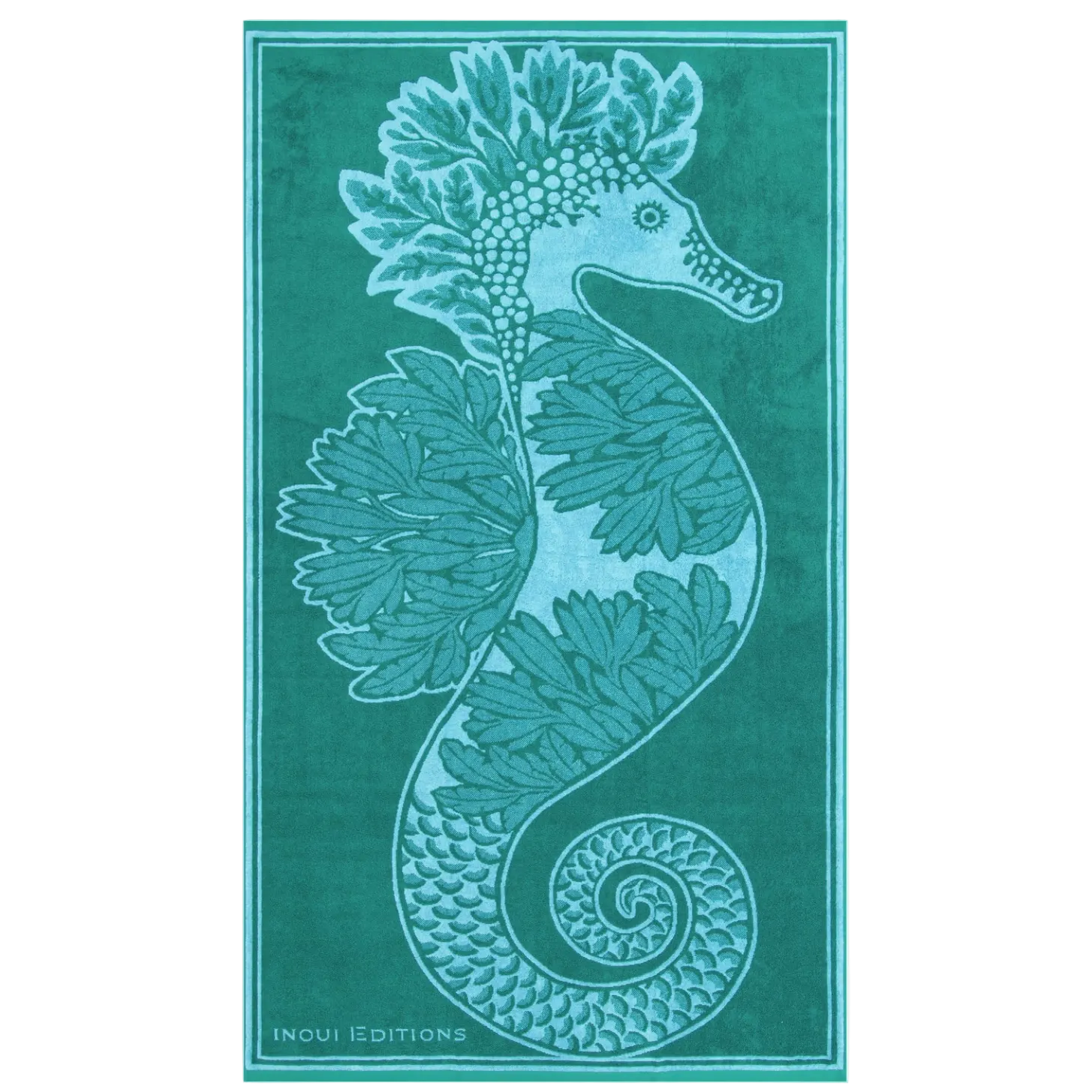 Inoui Editions Sea Horse Beach Towel