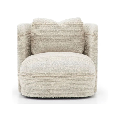Hudson Swivel Club Chair Sacco Natural