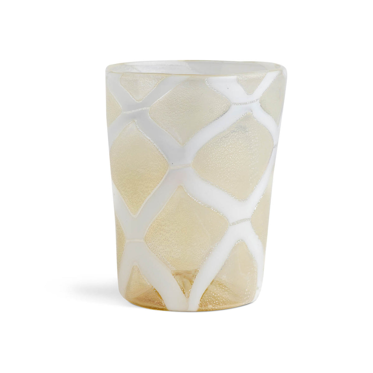 Wild Collection Tumbler White & Gold Mixed Pattern Eleish Van Breems Home