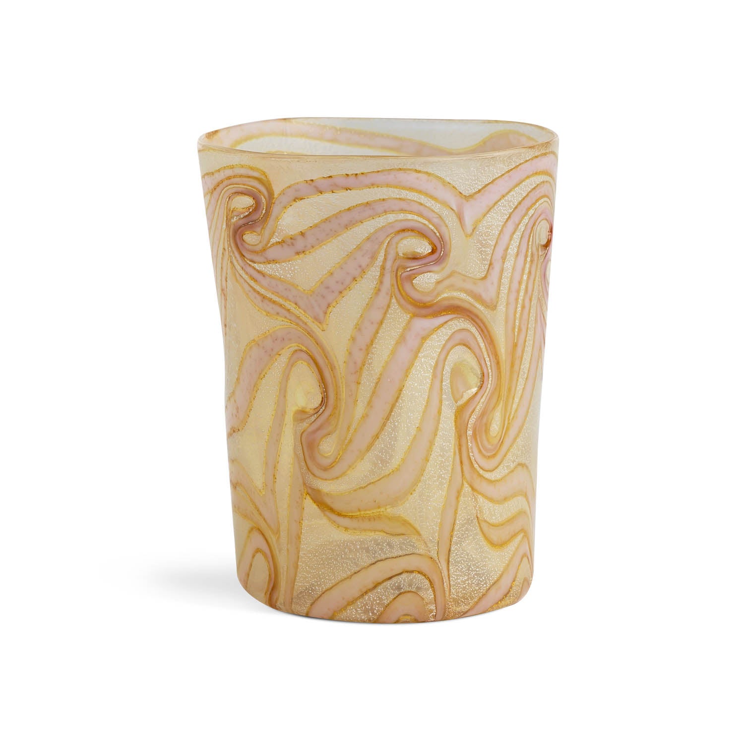 Wild Collection Tumbler Rose & Gold Mixed Patterns Eleish Van Breems Home