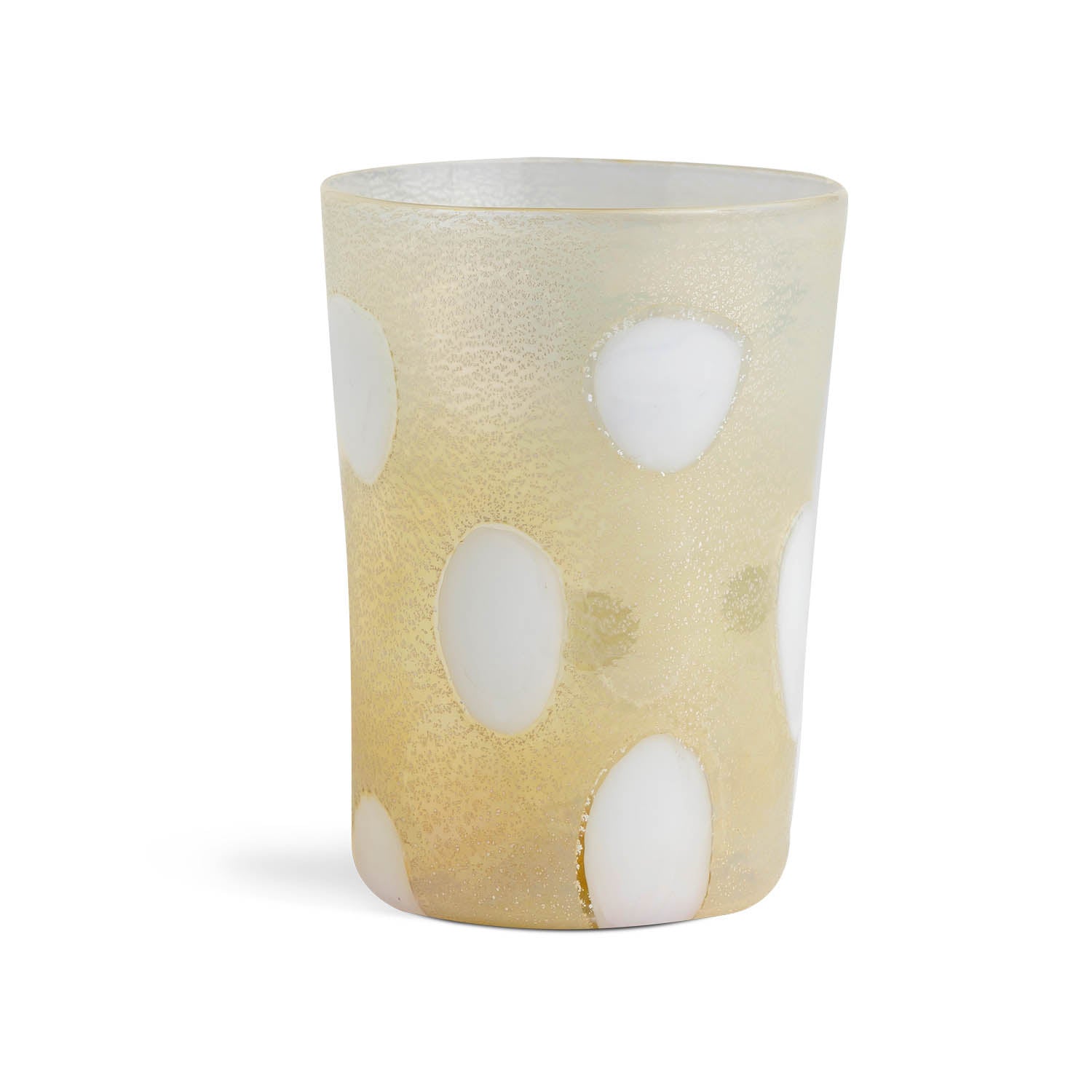 Wild Collection Tumbler White & Gold Mixed Pattern Eleish Van Breems Home
