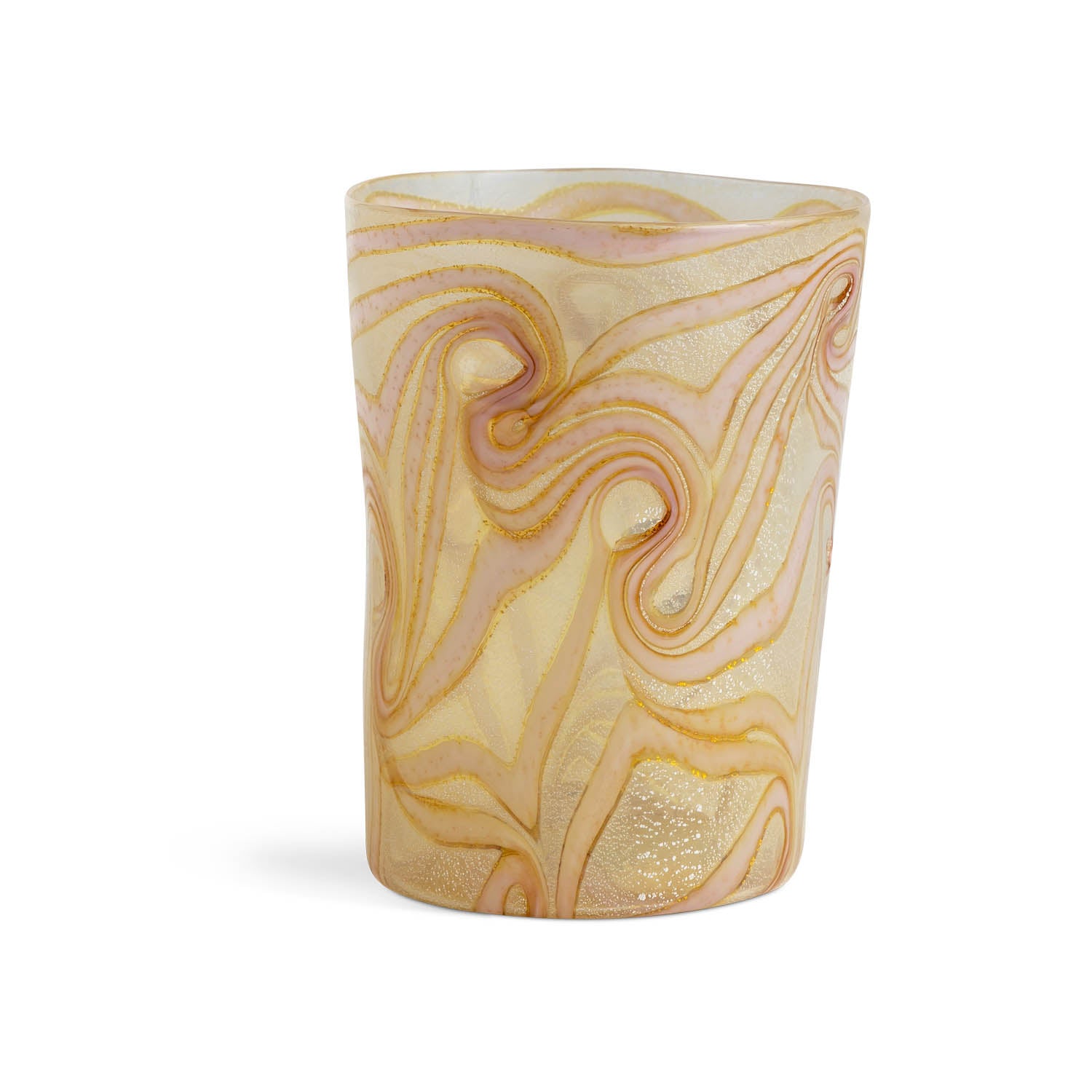 Wild Collection Tumbler Rose & Gold Mixed Patterns Eleish Van Breems Home