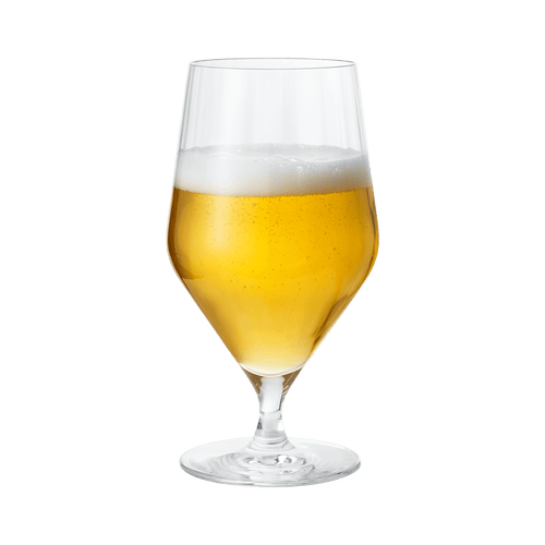 George Jensen Bernadotte Crystalline Beer Glass, Set of 6