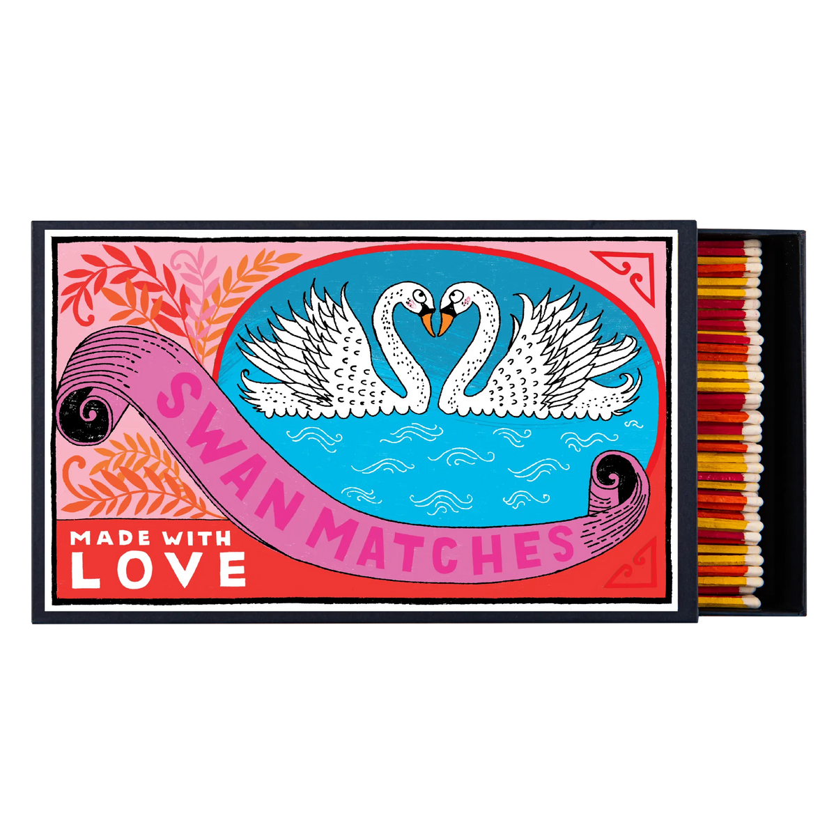 Two Swans Giant Giant Matchbox Eleish Van Breems Home