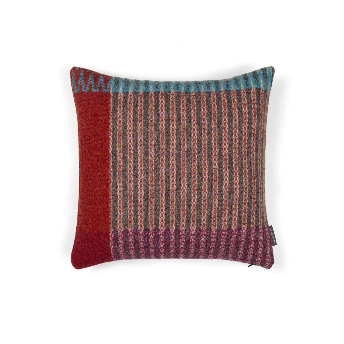 Wallace and Sewell Tweed Shetland Wool Pillow Eleish Van Breems Home